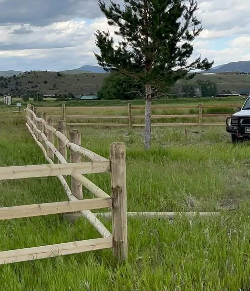 Split Rail Fences project by Montana Ranch & Land in Southwest Montana — photo 2