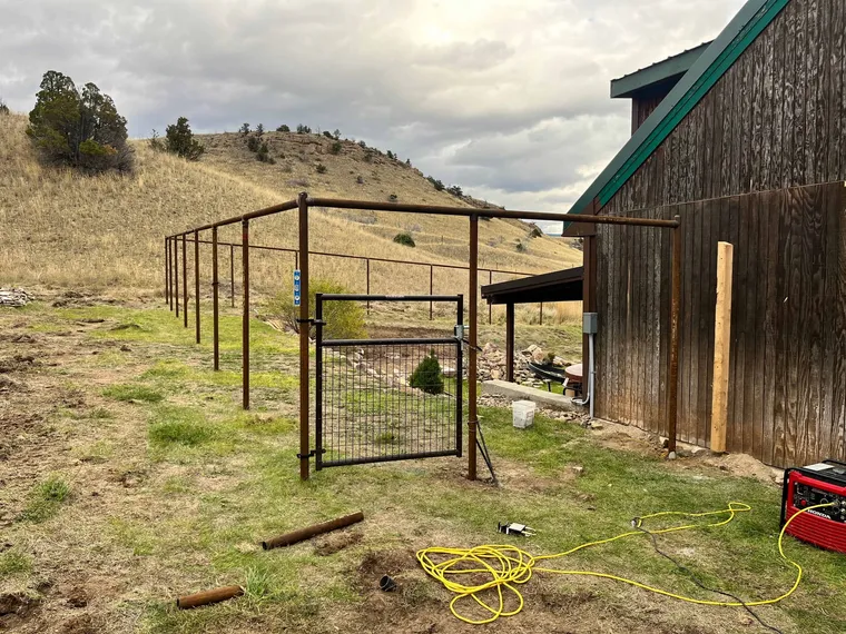 6' Deer & Garden Fence, by Montana Ranch & Land Improvement Service