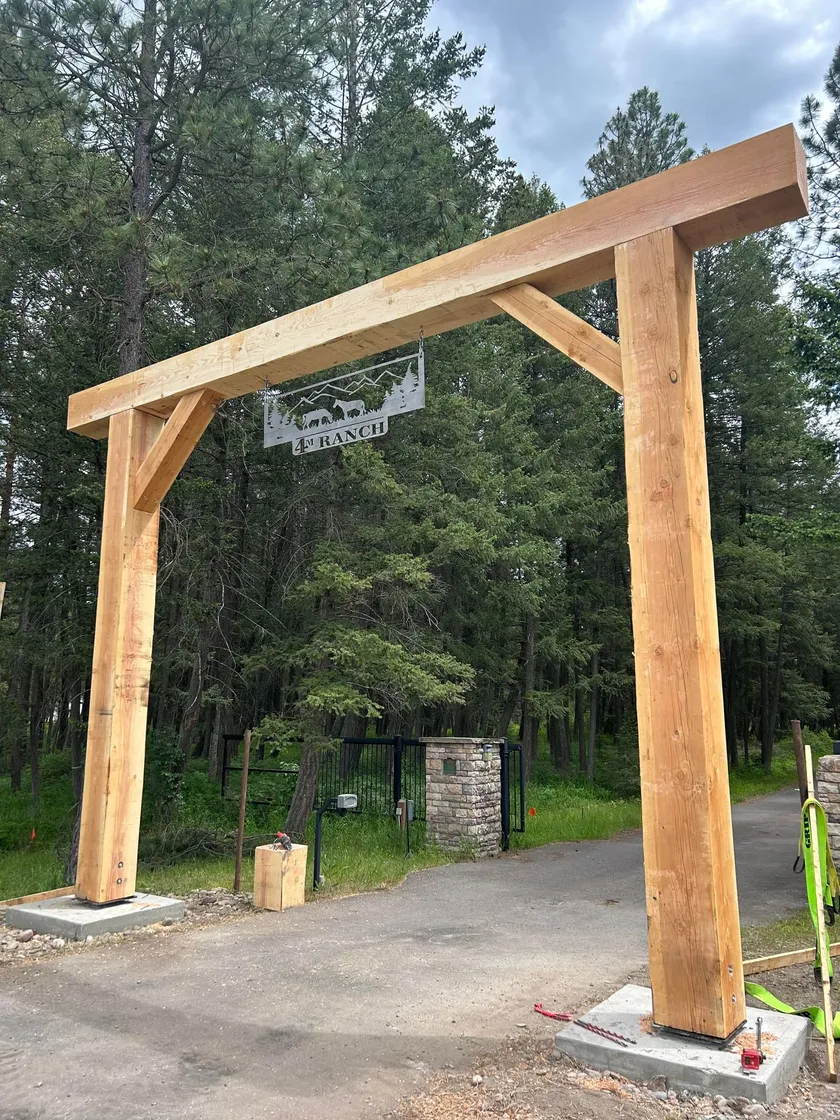 Arch Design project by Montana Ranch & Land in Southwest Montana — photo 1