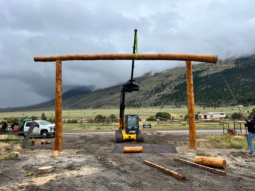 Custom Archways project by Montana Ranch & Land in Southwest Montana — photo 5