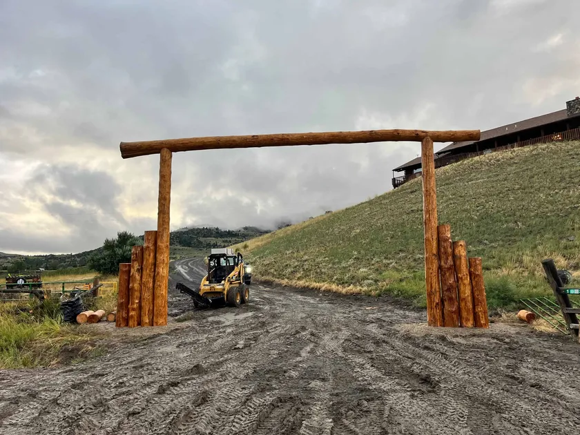 Custom Archways project by Montana Ranch & Land in Southwest Montana — photo 6