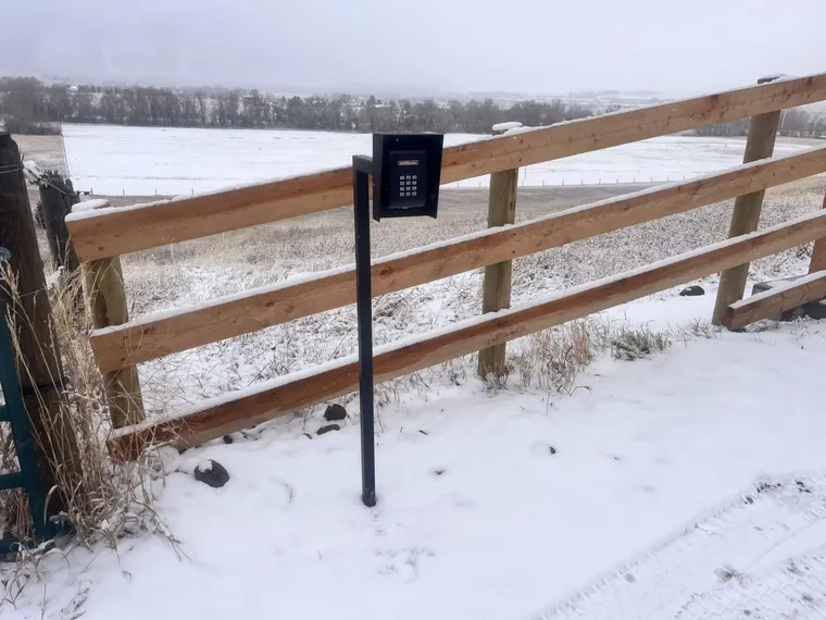 Ranch Entrance Gate & Archway — Livingston, MT, by Montana Ranch & Land Improvement Service