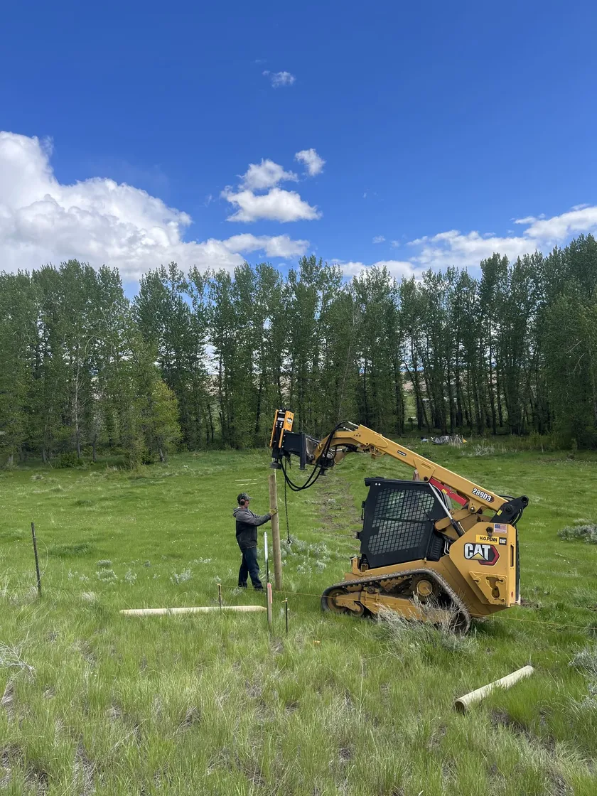 Field Fencing project by Montana Ranch & Land in Southwest Montana — photo 3