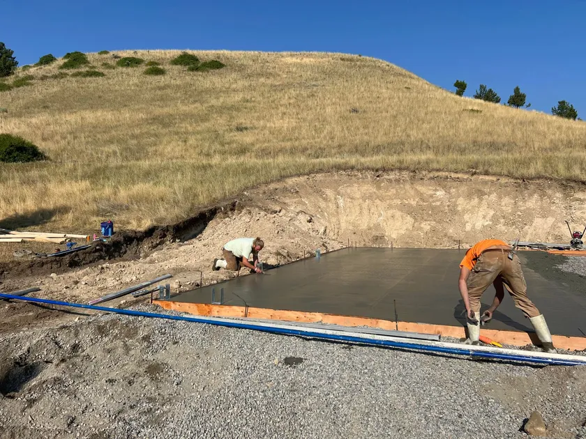 Concrete & Flatwork project by Montana Ranch & Land in Southwest Montana — photo 1