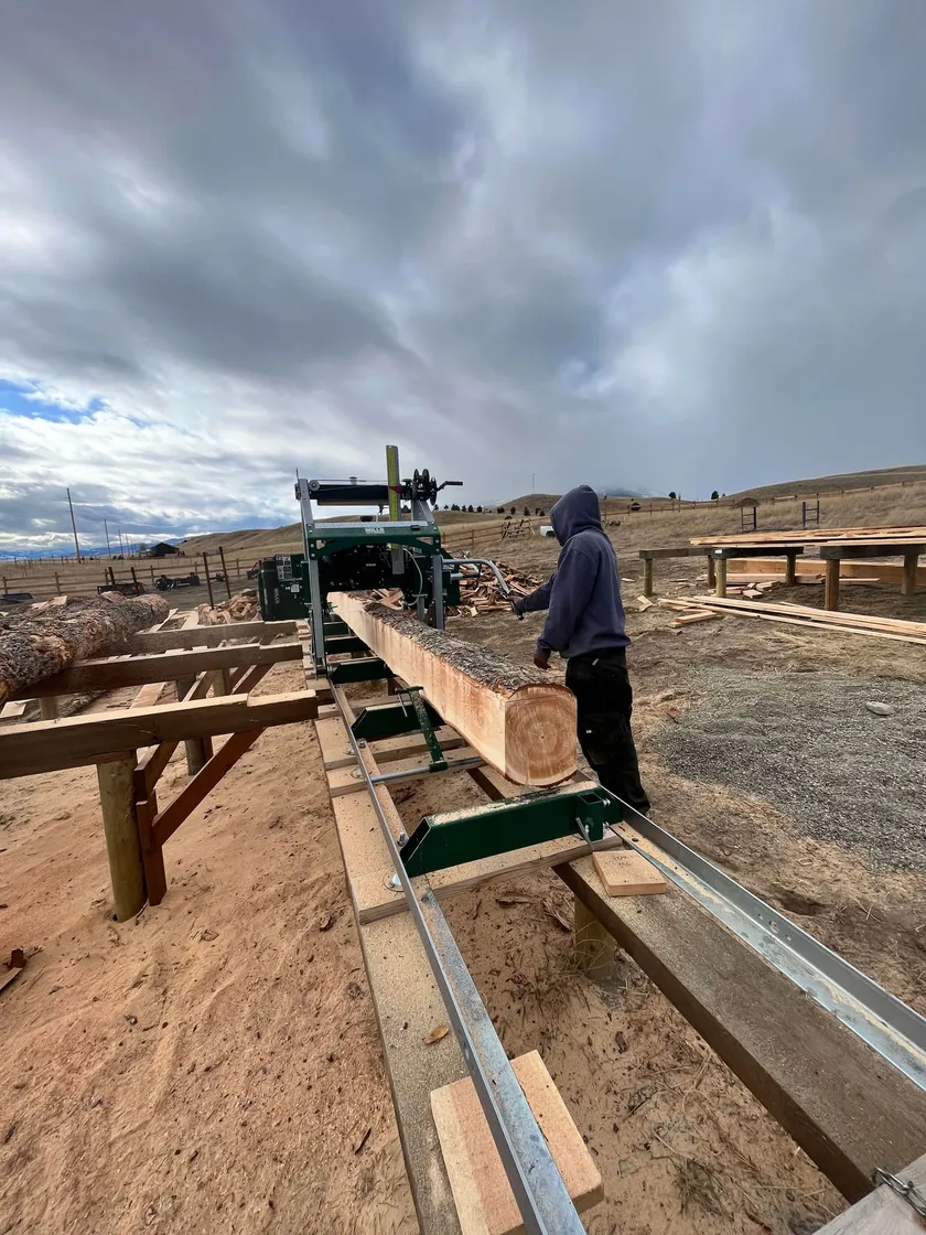 Custom Sawmilling project by Montana Ranch & Land in Southwest Montana — photo 6