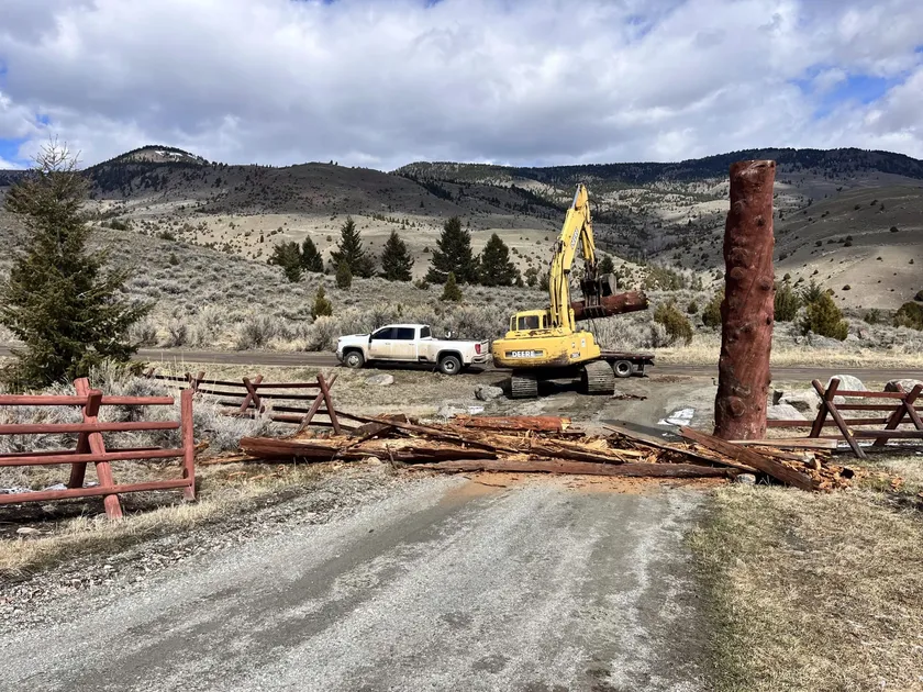 Barn & Structure Demolitions project by Montana Ranch & Land in Southwest Montana — photo 1