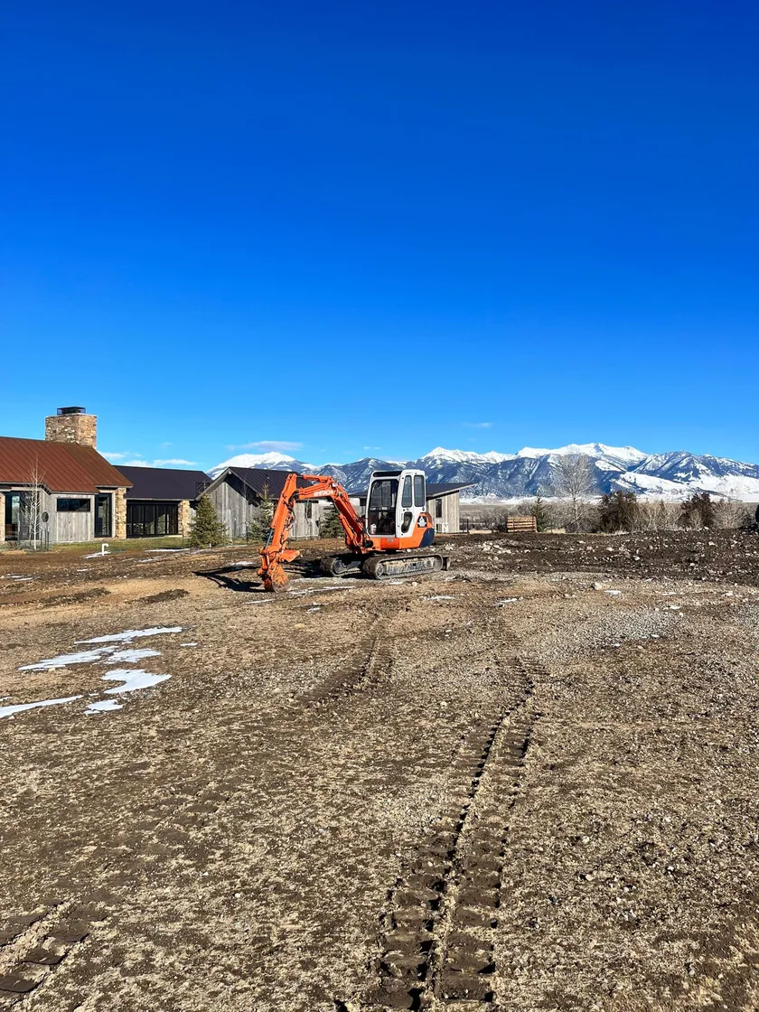 Excavation for Utilities project by Montana Ranch & Land in Southwest Montana — photo 2