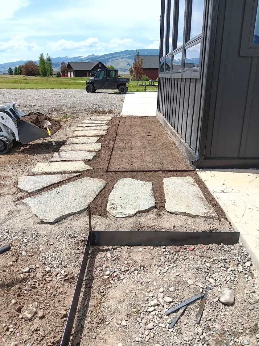 Paver & Flagstone Staircases project by Montana Ranch & Land in Southwest Montana — photo 1