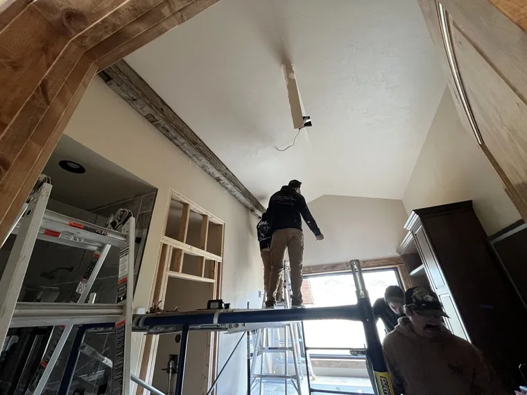 Rough-Sawn False Beams, by Montana Ranch & Land Improvement Service