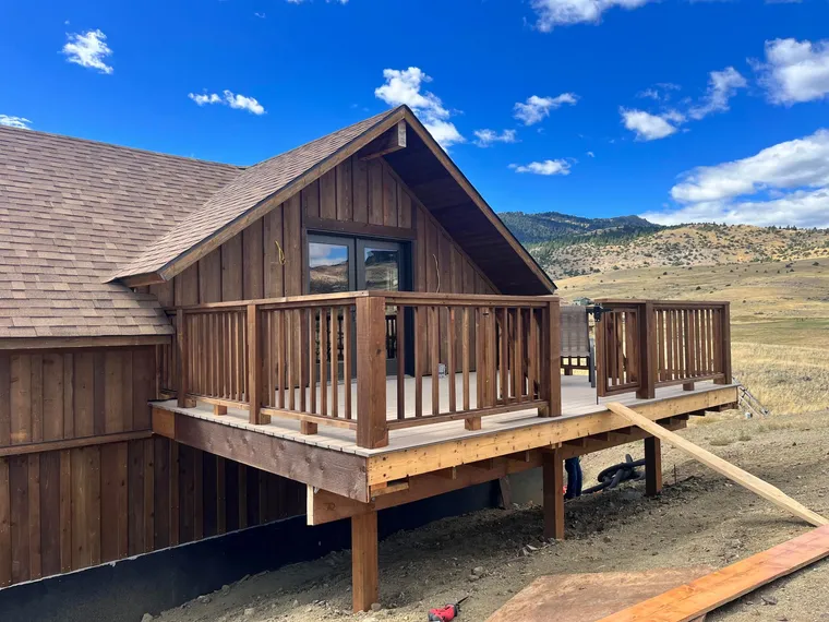 Custom Deck & Railing, by Montana Ranch & Land Improvement Service