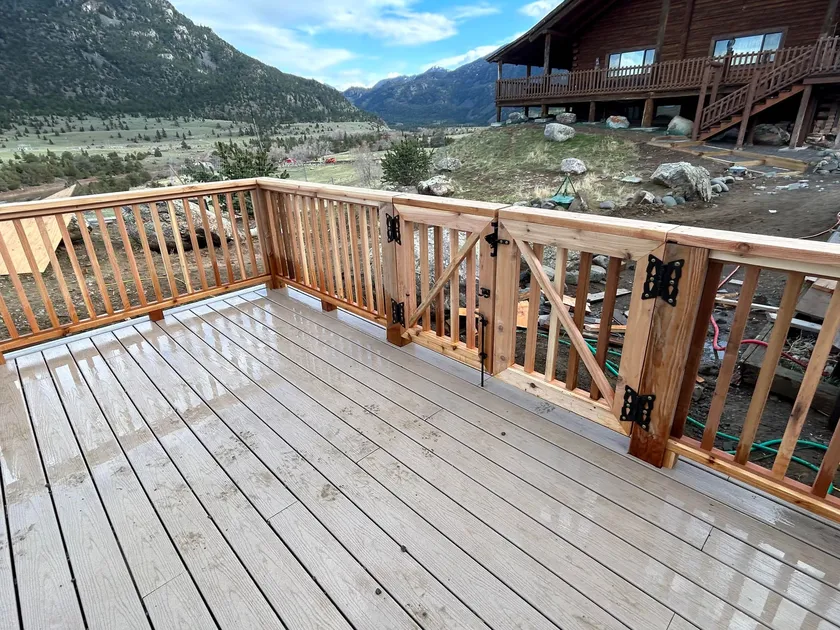 Custom Decks project by Montana Ranch & Land in Southwest Montana — photo 3