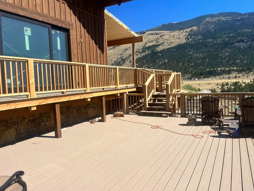 Custom Decks project by Montana Ranch & Land in Southwest Montana — photo 1