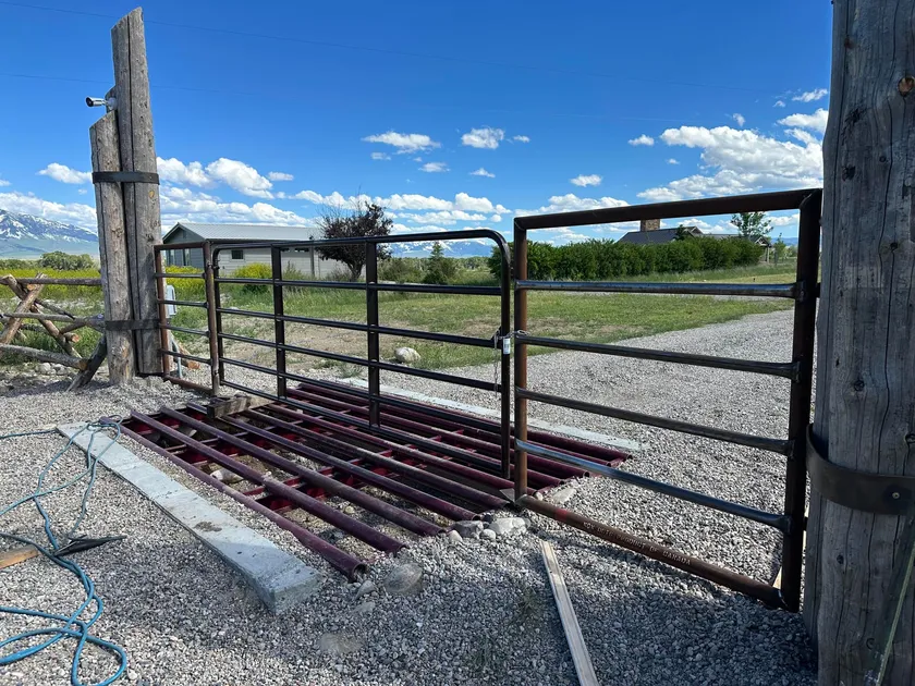 Cattle Guard Installs & Removals project by Montana Ranch & Land in Southwest Montana — photo 1