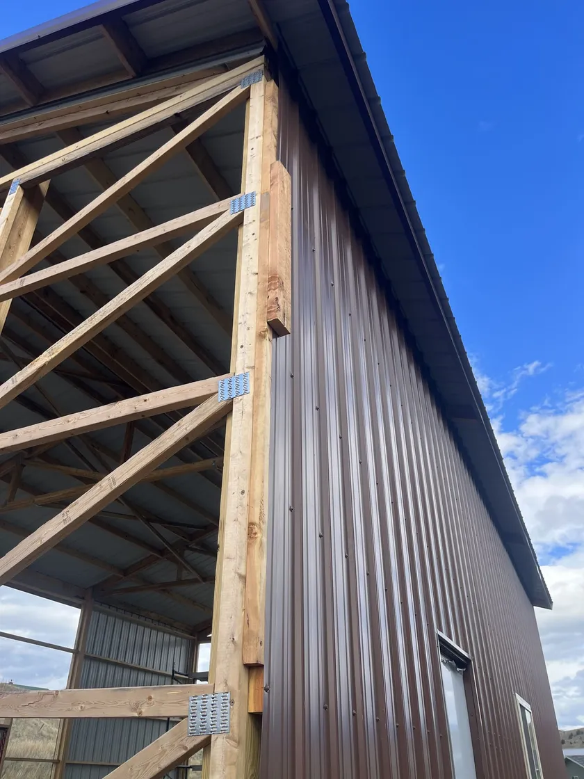 Pole Barn Builds project by Montana Ranch & Land in Southwest Montana — photo 5