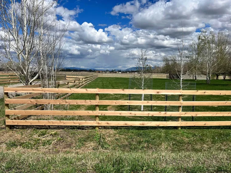 Ranch Board Fence, by Montana Ranch & Land Improvement Service