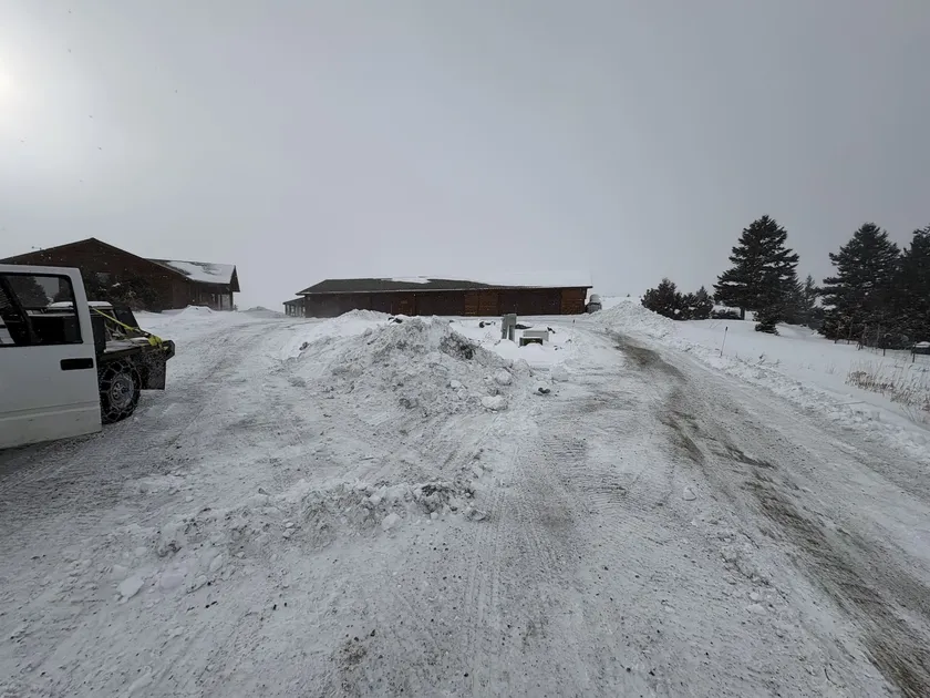 Snow Removal Service project by Montana Ranch & Land in Southwest Montana — photo 1