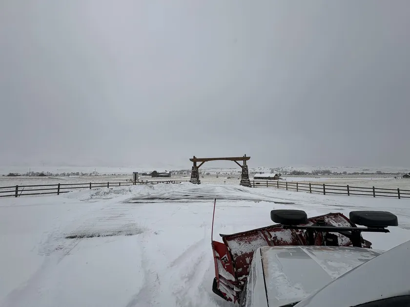 Snow Removal Service project by Montana Ranch & Land in Southwest Montana — photo 4